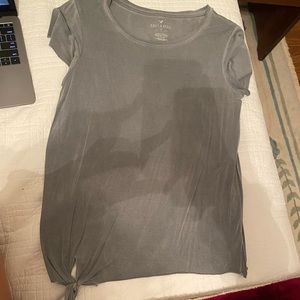 Grey soft and sexy shirt